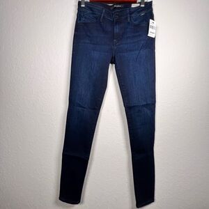 Mavi jeans Adriana mid-rise super skinny ▪️ deep midnight ▪️ size 27